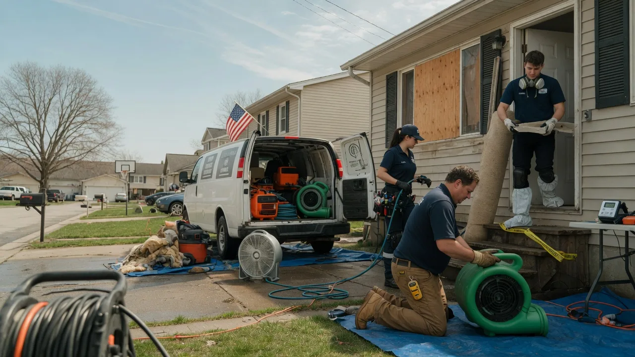 Water Damage Restoration in Brandon, IA near me
